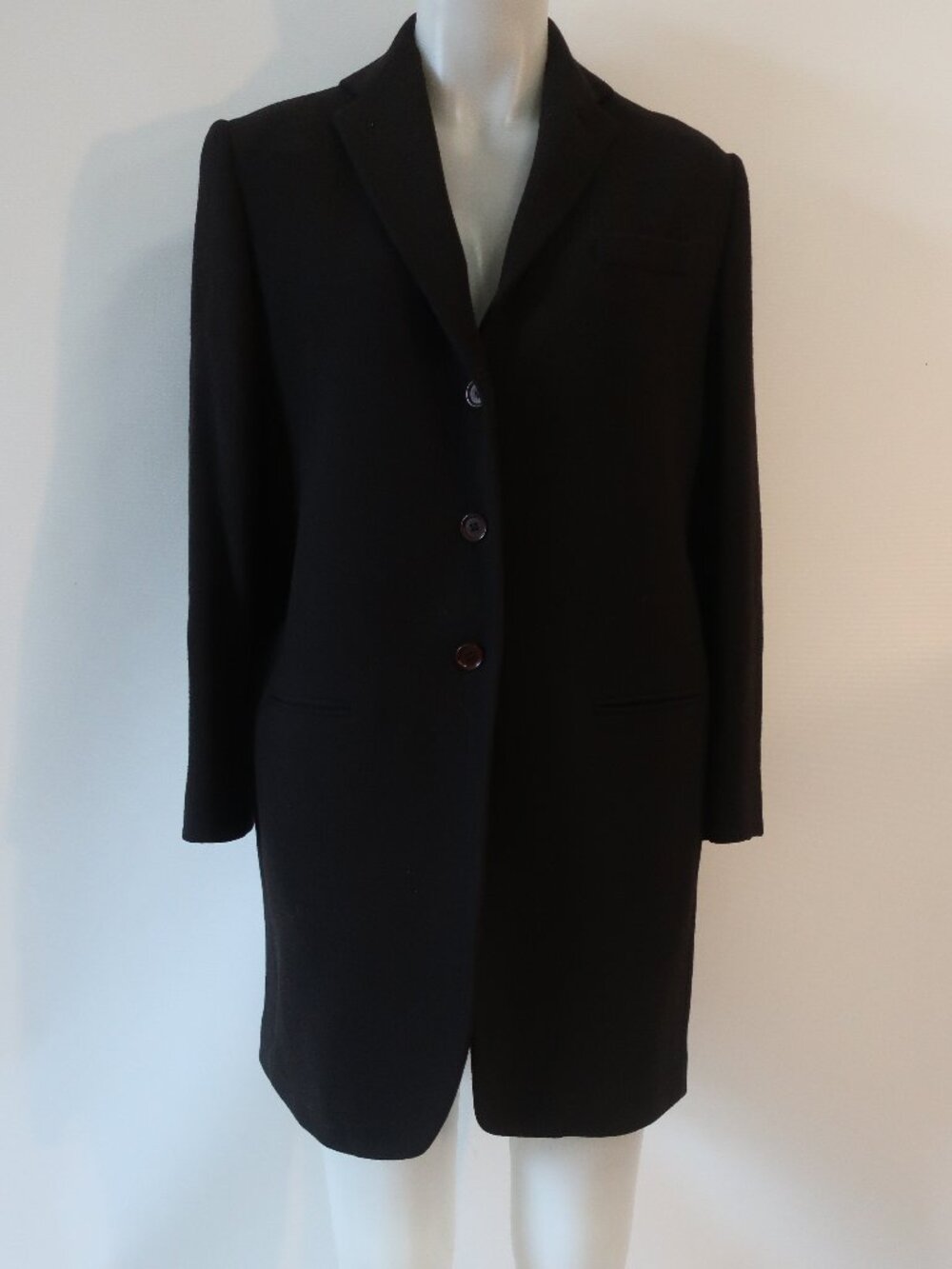 Womens Linda Dresner Romeo Gigli (Item- 27) Dark Brown Vintage Jacket 44 US/M